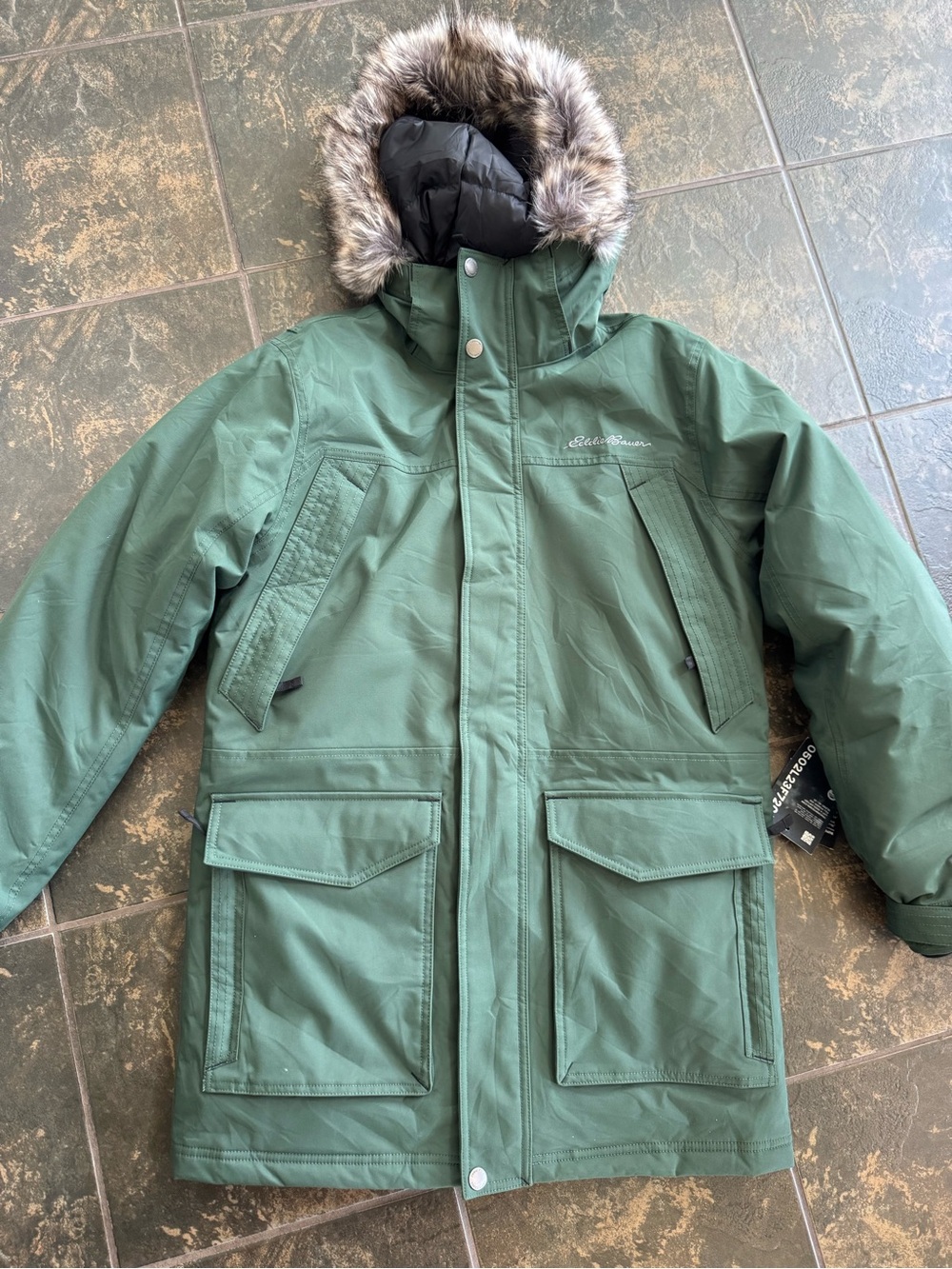 Mens winter parka.